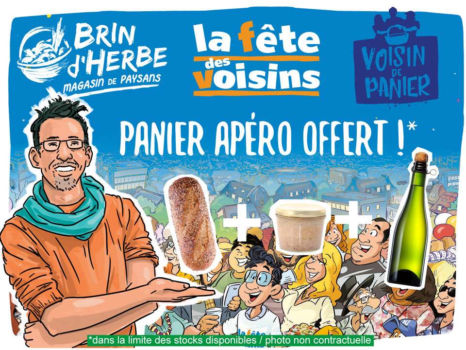 Fête des voisins - Brin d'herbe