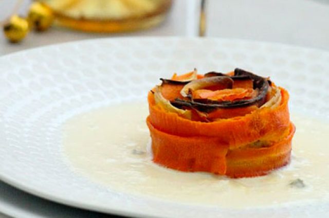 Veau et butternut façon parmentier