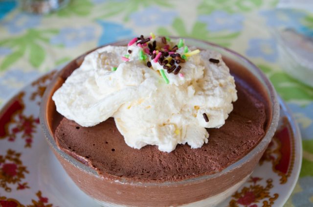 Mousse au chocolat/potimarron incroyable!