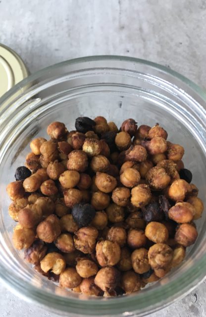 Pois chiches grillés