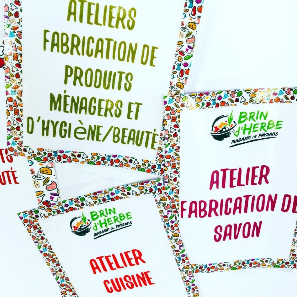 Atelier Fabrication de produits ménagers et d’hygiène / beauté – Juin 2019